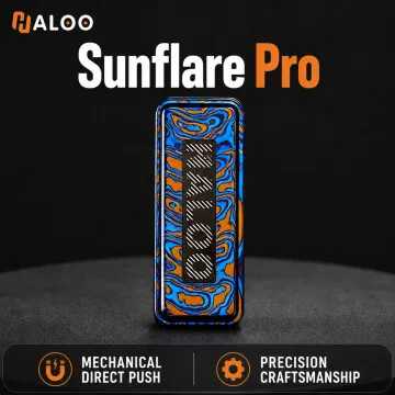 Механический фиджет-слайдер HalooPlayer Sunflare Pro: спиннер и антистресс-игрушка для снятия тревоги, металлическая ручная игрушка EDC Игрушки антистресс