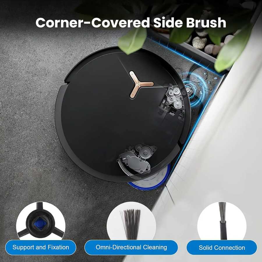 Фотография №5 товара ECOVACS T50 PRO OMNI / T50 OMNI Аксессуары Основные боковые