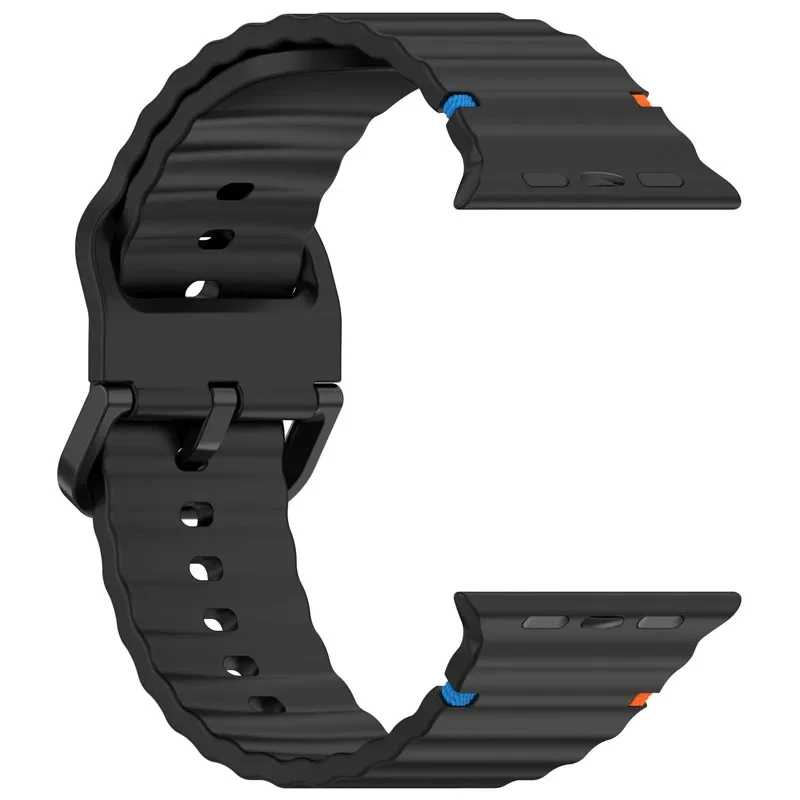 Фотография №2 товара Силиконовый ремешок для Apple Watch 44 мм, 49 мм, 40