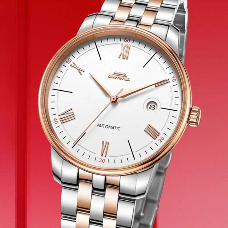 Оригинальные автоматические механические часы Beijing Watch Mingzhu для мужчин, водонепроницаемые, с календарем, известные часы, подарок для мужчин Часы по индивидуальному заказу