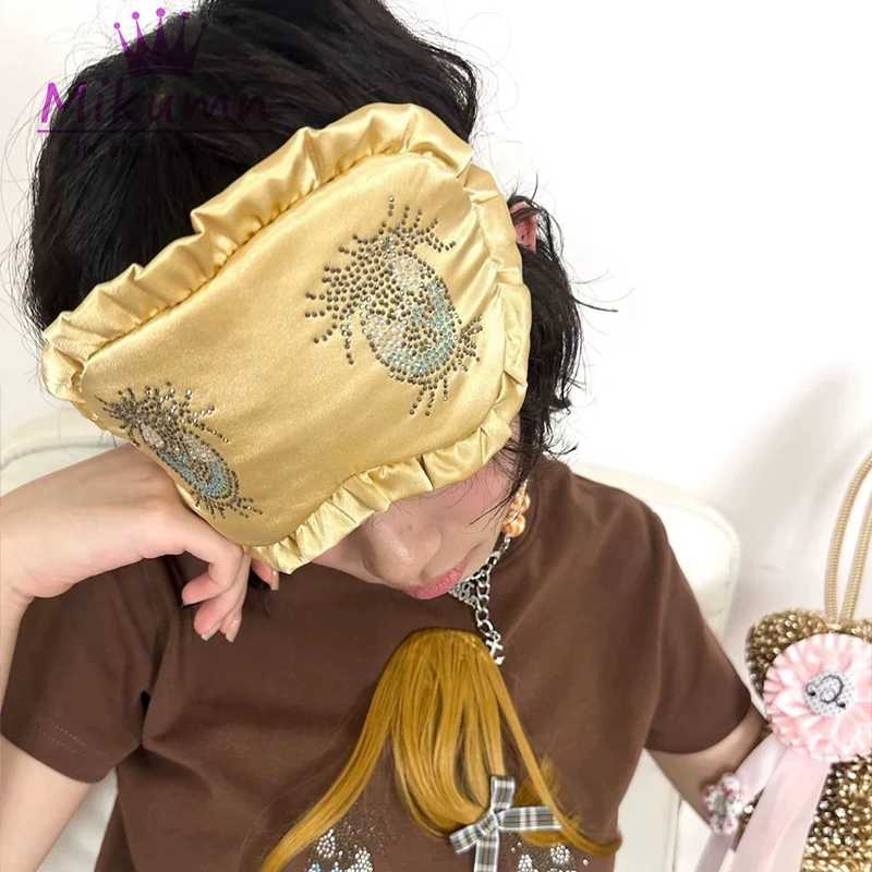 Фотография №2 товара Mikumn Harajuku японский Kawaii мультфильм глаза горный хрусталь оборки маска
