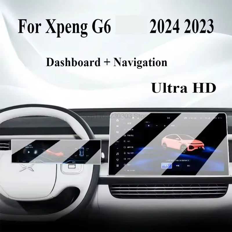 Фотография №2 товара Закаленное стекло для Xpeng G6 2023 2024 2025 2026, автомобильный