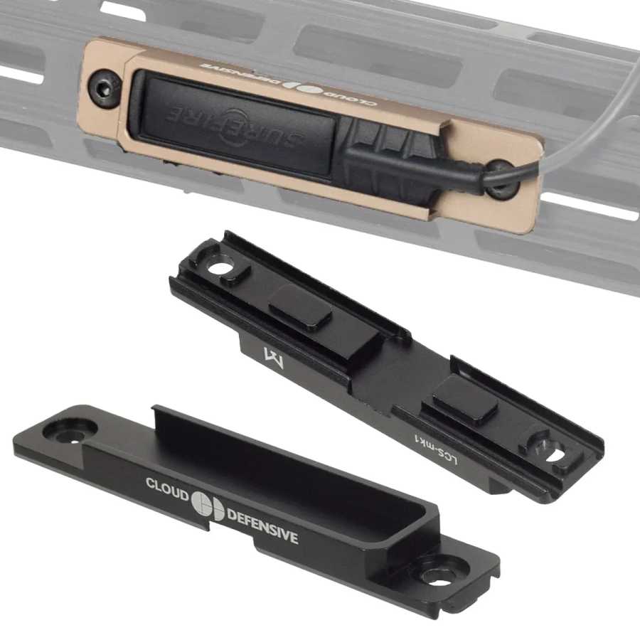 Фотография №3 товара Крепление Mlok Keymod для фонарей Surefire M600 M300 Scout Light,