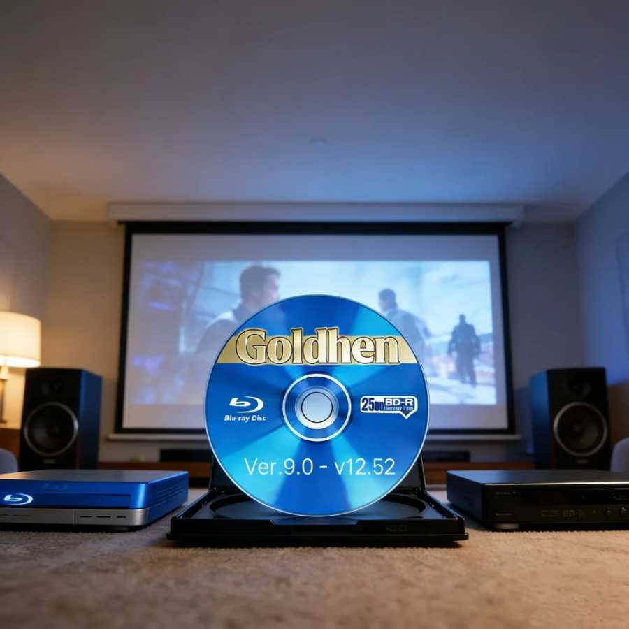 Фотография №1 товара Ultimate GoldHEN для PS4: дисковый джейлбрейк V9.0&ndash;12.52, загрузка с диска,