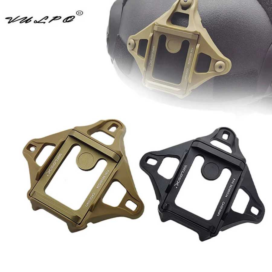 Тактический шлем VULPO Vas Shroud L4G24 NVG с тремя отверстиями, адаптер для крепления на быстрый дорожный шлем Фитнес и тренажёры