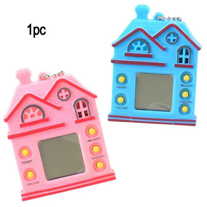 1 шт., прозрачные Электронные Домашние животные, Tamagotchi, ностальгические 49 домашних животных в одном, виртуальные интернет-цифровые пиксельные игрушки для домашних животных Электронные игрушки