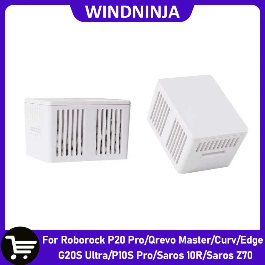 Дезодорирующая насадка с ионами серебра для пылесосов Roborock P20 Pro/Qrevo Master/Curv/Edge/G20S Ultra/P10S Pro/Saros 10R/Z70 