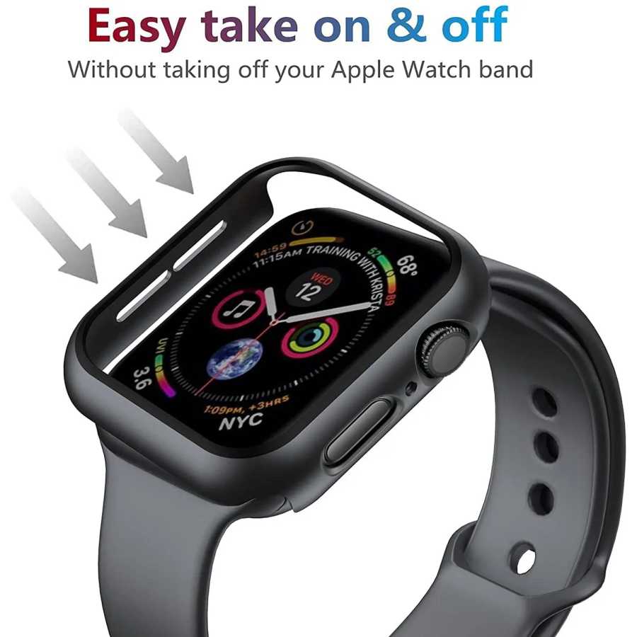 Фотография №5 товара Закаленное стекло + чехол для Apple Watch 11 10 9