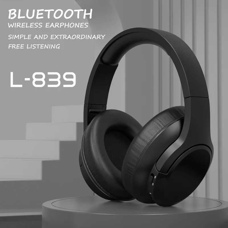 LDON L839 Bluetooth 5,3 наушники складная игровая гарнитура спортивные наушники с микрофоном музыкальные наушники Портативное аудио и видео