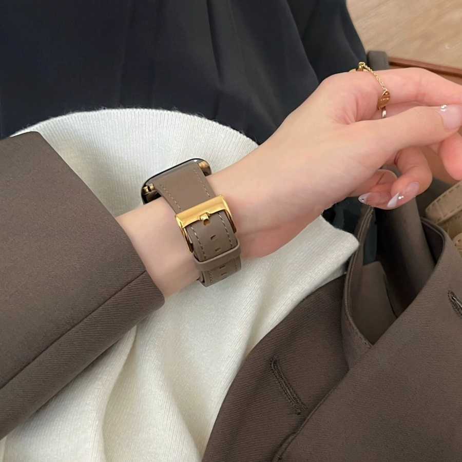 Фотография №3 товара Кожаный ремешок для Apple Watch для женщин Sport Correa 38