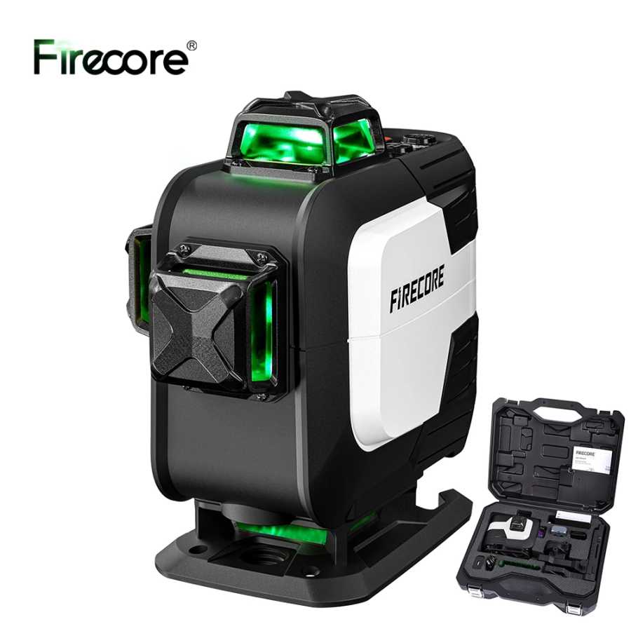 FIRECORE Electronic Anping 16-линейный лазерный уровень 360 &deg; F94 EL, анти-потерянный свет, металлическое окно, IP65 Инструменты для измерения и анализа