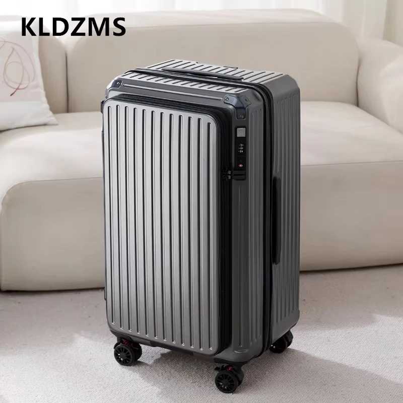Фотография №2 товара KLQDZMS ABS + ПК чемодан большой вместимости чемодан на колесиках