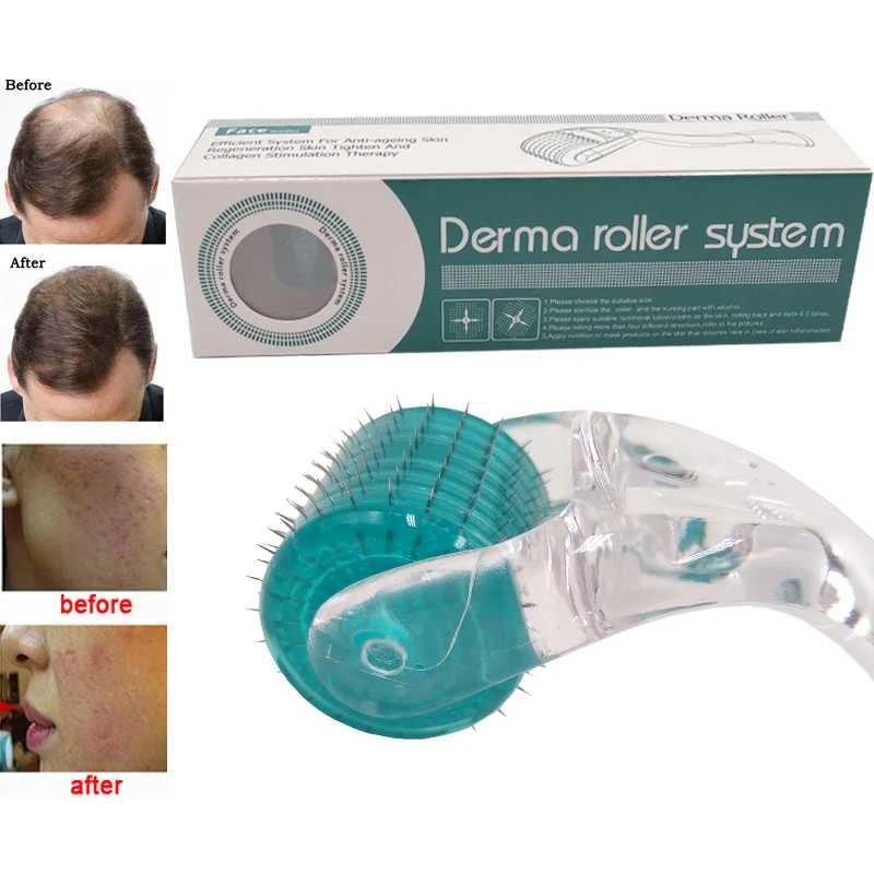 Dr Hydra DRS Derma Roller System 192 Настоящая игла-микроигла для роста волос Sclap, роста бороды, против выпадения волос, ухода за кожей MTS Косметологическое оборудование