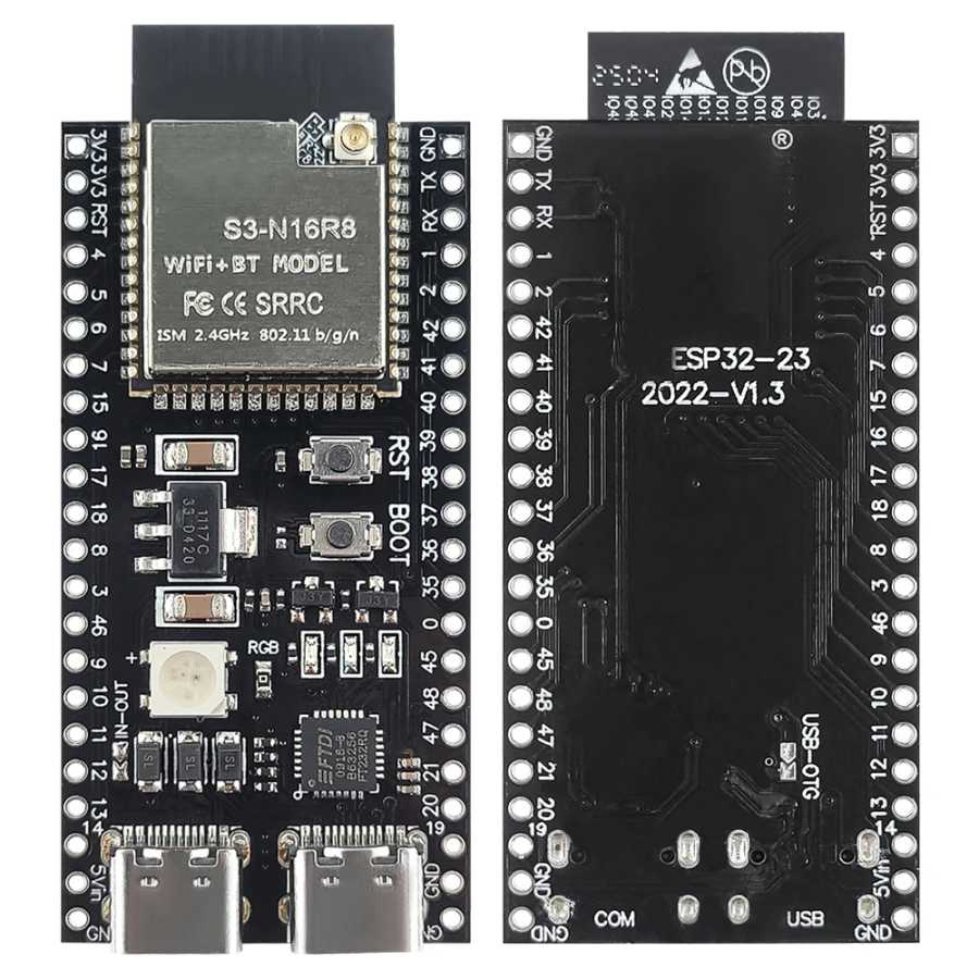 Фотография №2 товара НОВАЯ плата разработки ESP32-S3 с модулем Wi-Fi 2.4G и Bluetooth