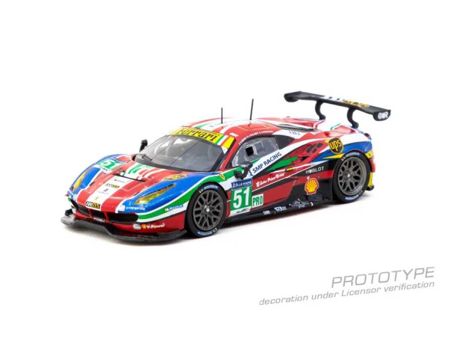 Фотография №4 товара В наличии: Коллекционная модель автомобиля Tarmac Works Ferrari 488 GTE
