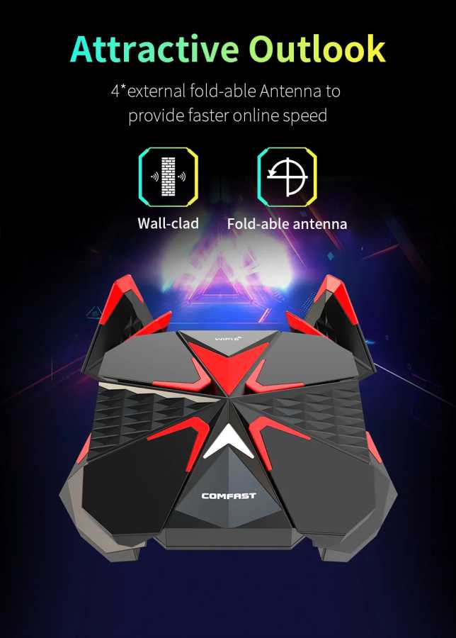Фотография №3 товара COMFAST 5400M USB 3.0 Wi-Fi 6 адаптер 2.4G/5G/6G, игровой Wi-Fi