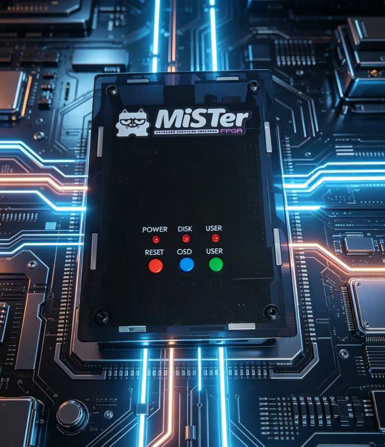 Игровая консоль FPGA Console Mister Cyclone V SoC с аудио I2S Культурные производные (Канцелярские товары)