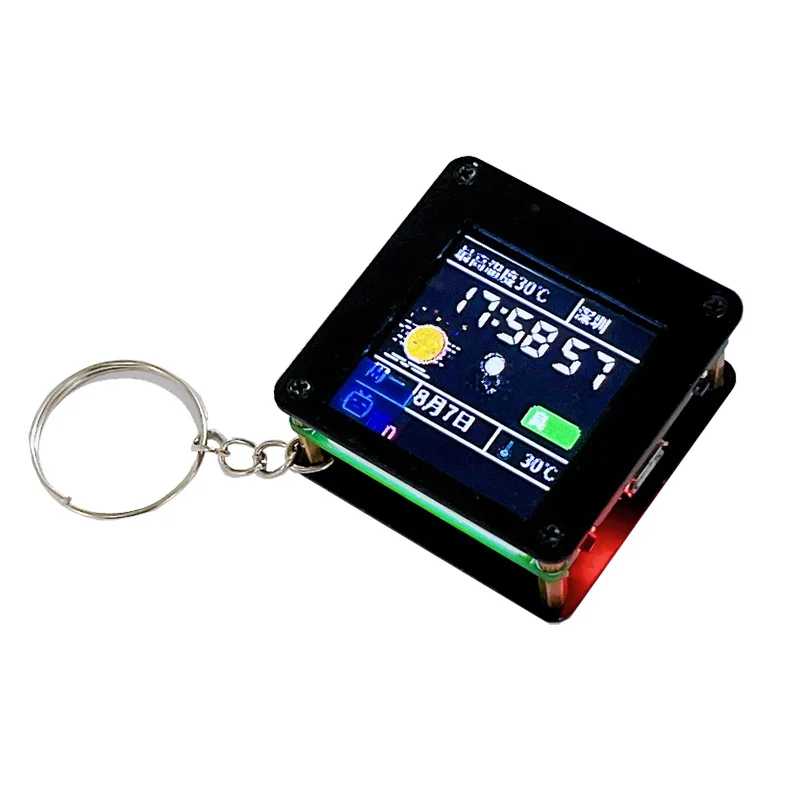 Фотография №1 товара Плата для разработки ESP32 C3: настольный мини-ТВ, портативный подвесной дисплей,