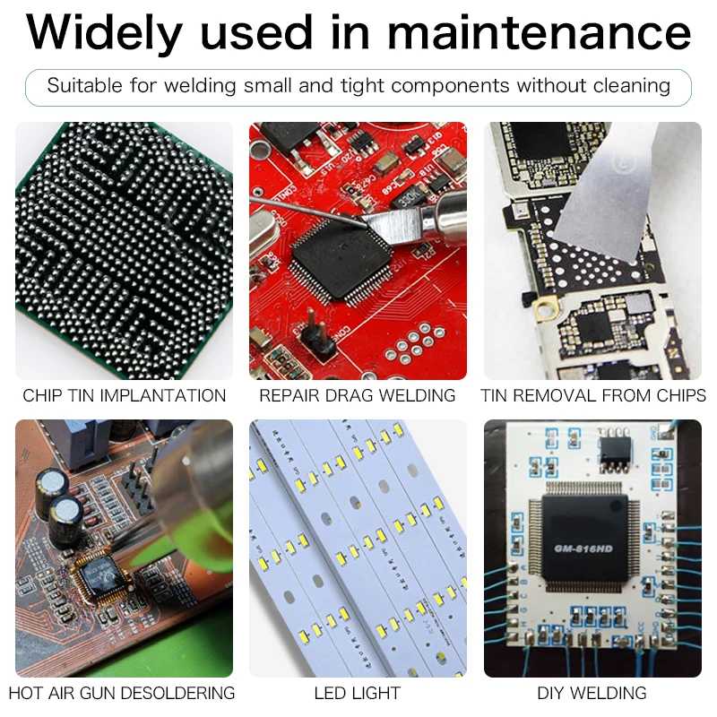 Фотография №2 товара Olk SMD флюс для ремонта печатных плат, паяльная флюс, не