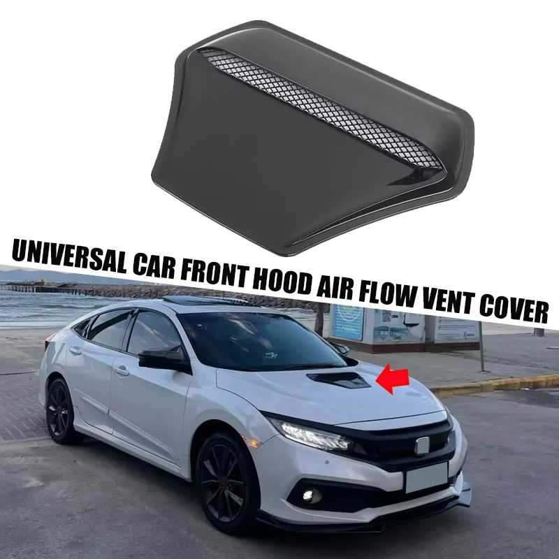 Для BMW E60 E36 F10 F30 Golf 5 6 7 mk7 Fiat 500 Peugeot 206 mitsubishi Outlander Audi A4 B8 Универсальный автомобильный передний капот с воздушным потоком Ve Детали экстерьера
