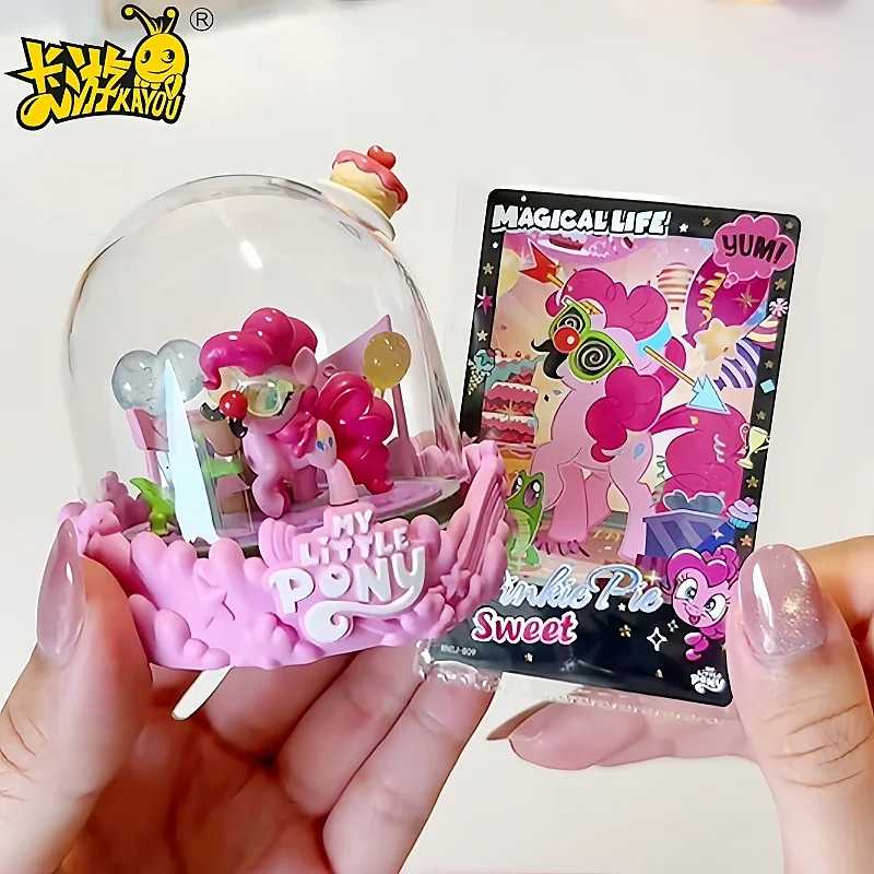 Kayou Original My Little Pony Mini Scene Vol.1 Magic Home Pinkie Pie Радуга Dash Украшение Слепая коробка Раритет Игрушки Рождественские подарки Модная слепая коробка