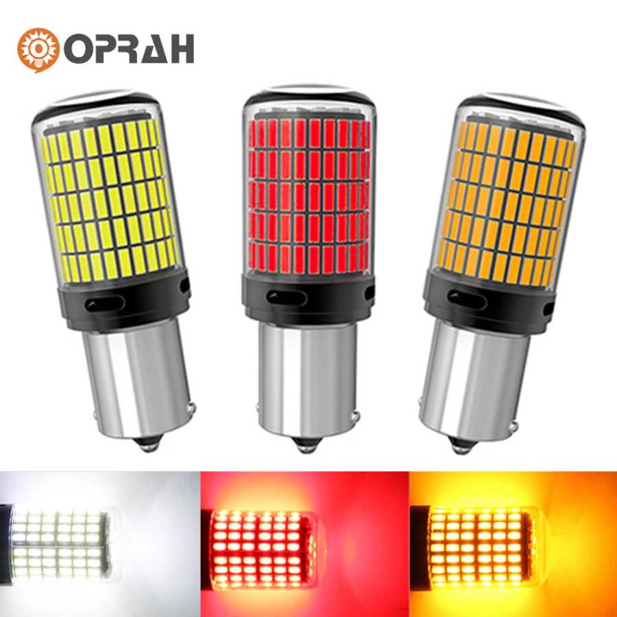 1X Супер яркий BA15S P21W 1157 BAY15D P21/5W Canbus Автомобильный светодиодный 12 В фонарь заднего хода Стоп-сигнал Автоматическая лампа указателя поворота Белый Красный Автомобильные фары