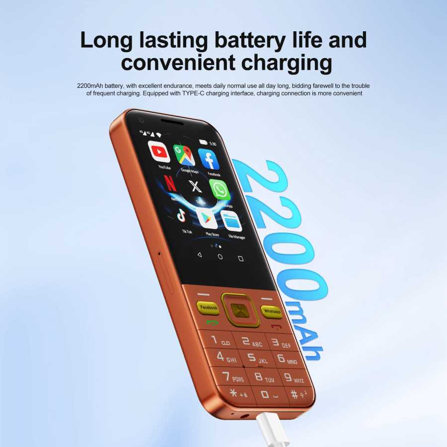 Фотография №3 товара SERVO F7 Ultra Android Смарт-мобильный телефон Сеть 4G 2,8 сенсорный