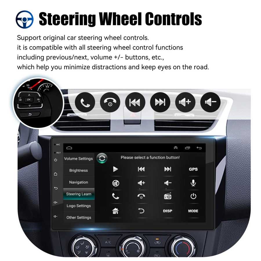 Фотография №5 товара ESSGOO 7 9 10 автомобильный радиоприемник Android Auto Carplay автомобильная