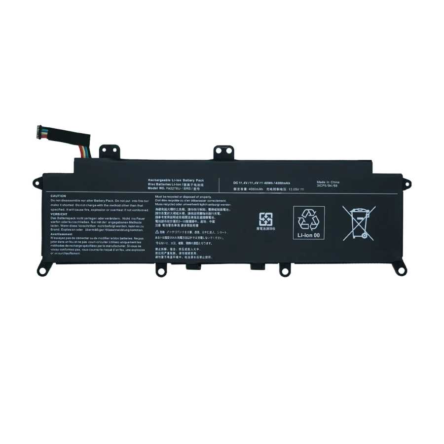 Фотография №4 товара НОВЫЙ аккумулятор PA5278U-1BRS для Toshiba Port&eacute;g&eacute; X30-D-123 X30-E X30-F Tecra