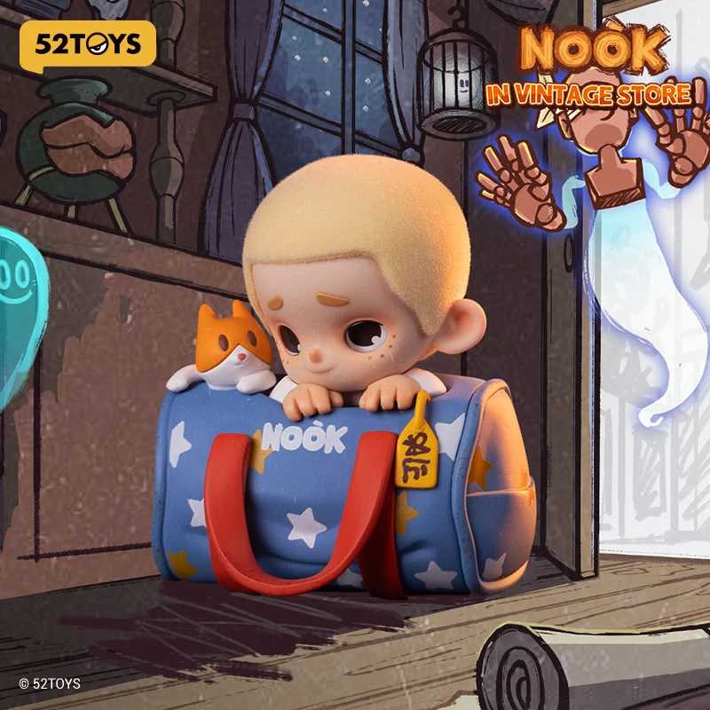 Фотография №3 товара 52TOYS NOOK в винтажном магазине, Mystery Box, случайная милая фигурка,