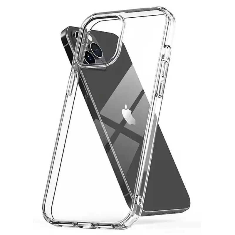 Ультратонкий прозрачный чехол для телефона iPhone 11, 12, 13, 14, 15, 16 Pro Max Plus 13 Mini X Xr Xs 16E, силиконовая мягкая прозрачная задняя крышка Чехлы и чехлы для мобильных телефонов