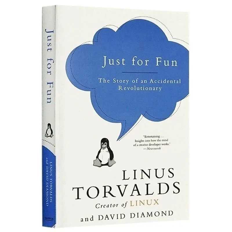 Только для развлечения Linus Torvalds. История случайной революции. Книга в мягкой обложке на английском языке Libros. Книги