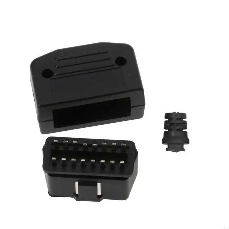 Фотография №3 товара X6HF OBD-II OBD2 Автоматический 16-контактный удлинительный кабель, диагностический удлинитель, адаптер,
