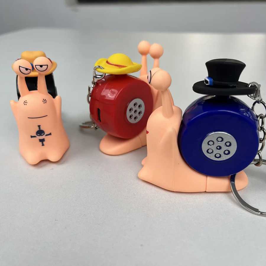 Фотография №1 товара Аниме One Piece Den Den Mushi Модель игрушки Мультфильм Луффи