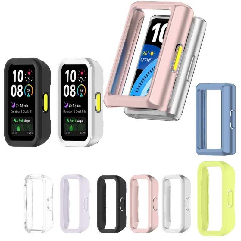 Чехол для смарт-часов Huawei Band 11/11 Pro NFC, жесткий защитный, с вырезами Умная электроника