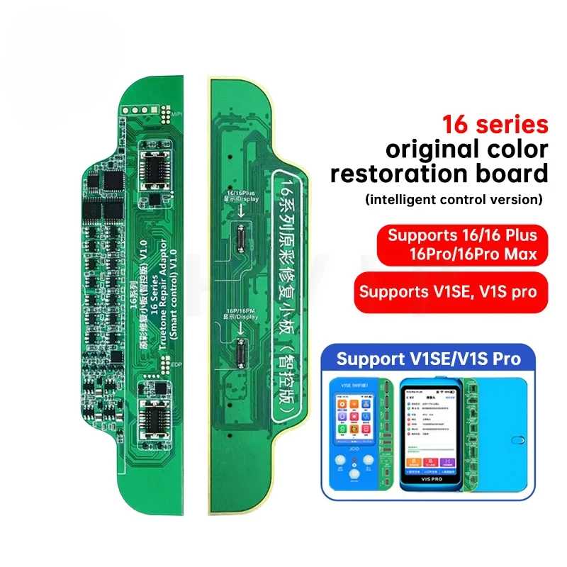 JCID JC V1SE True Tone Board для iPhone 12, 13, 14, 15, серии Pro Max, мини-оригинальный экран, копирование, дисплей, восстановление, цвет, чтение и запись Наборы инструментов