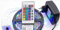 Светодиодная LED подсветка на ленте купить недоро